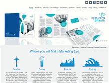 Tablet Screenshot of marketingeyenewyork.com